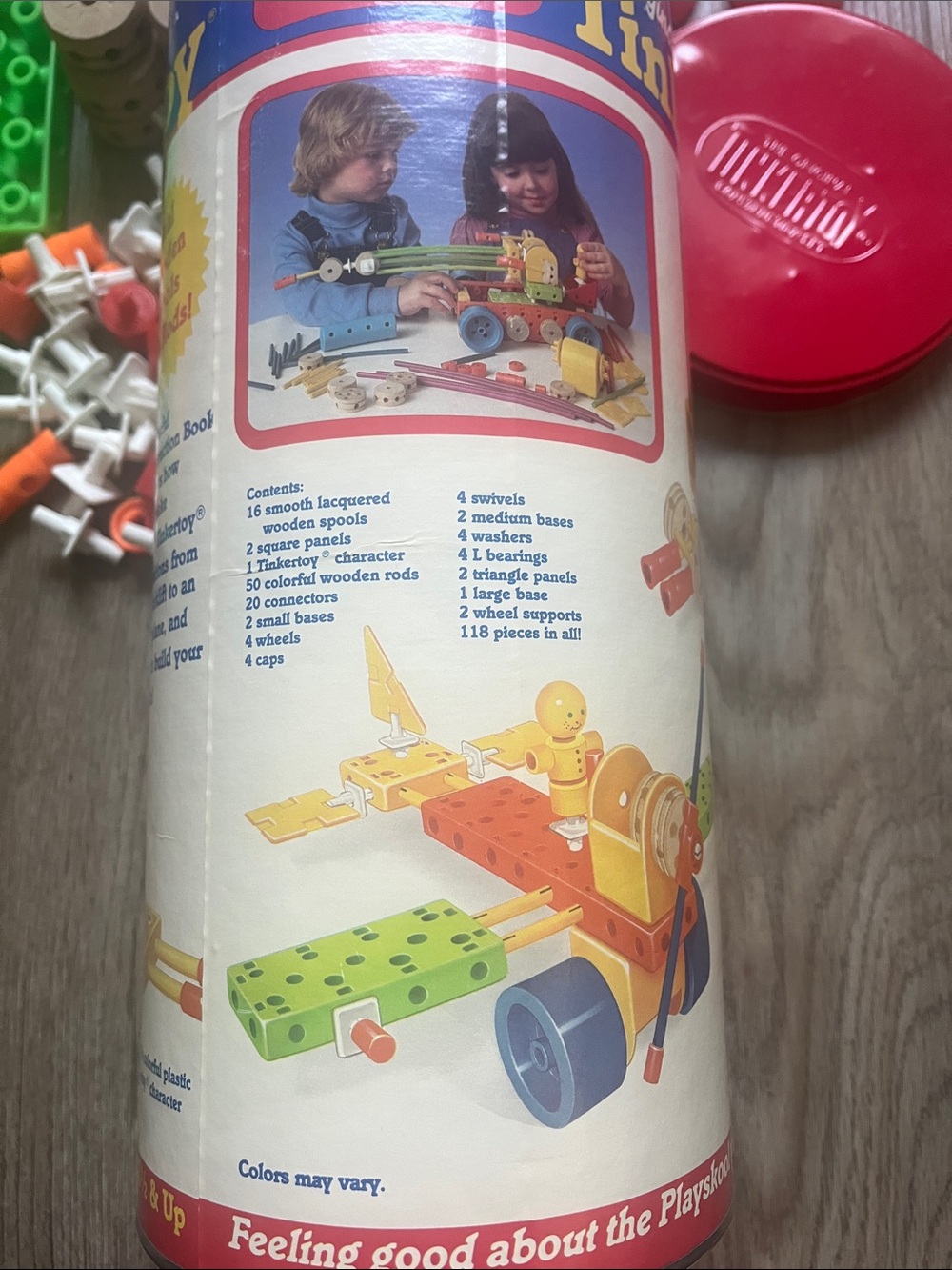 The Original Classic Playskool Tinkertoy Building Set - Multicolor - Picture 5 of 5